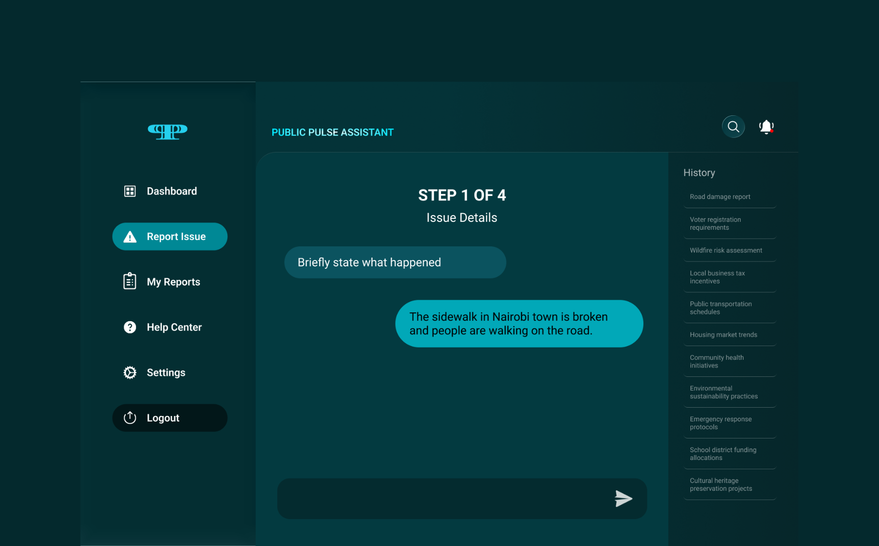 04 — Step 1 of 4: Issue Details