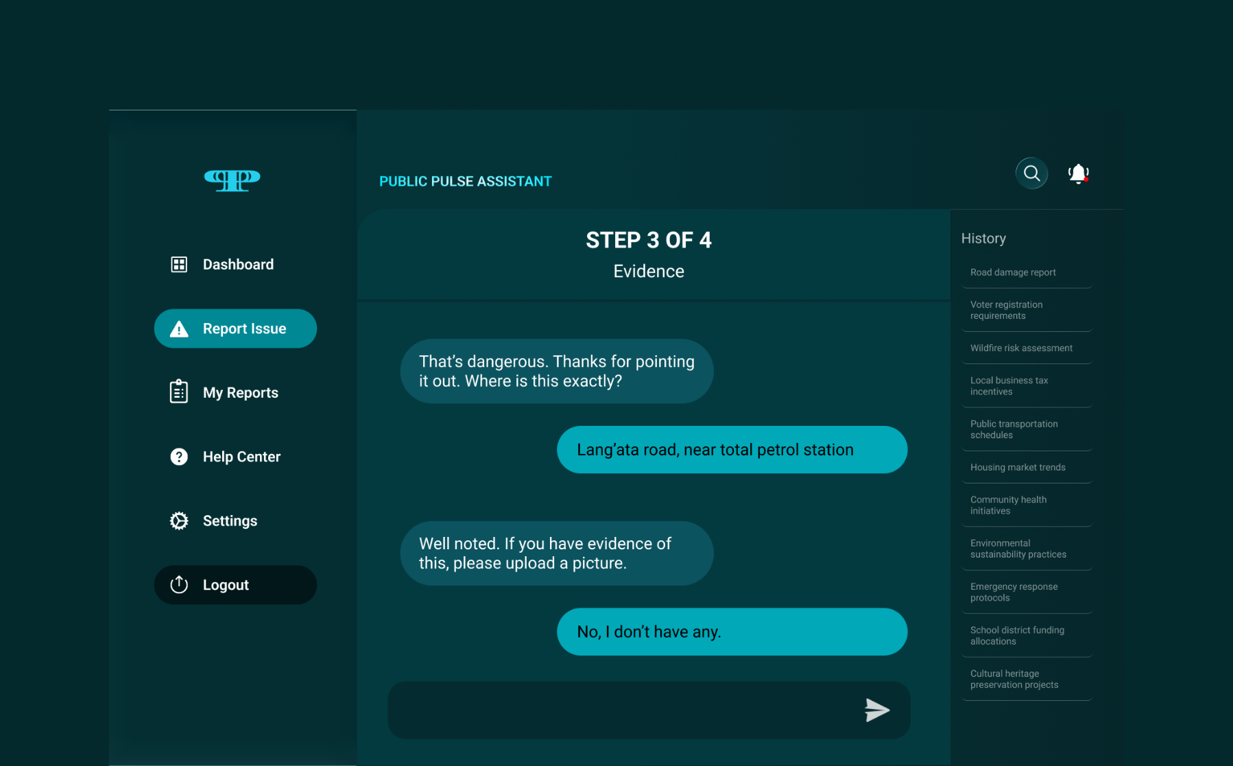 06 — Step 3 of 4: Evidence