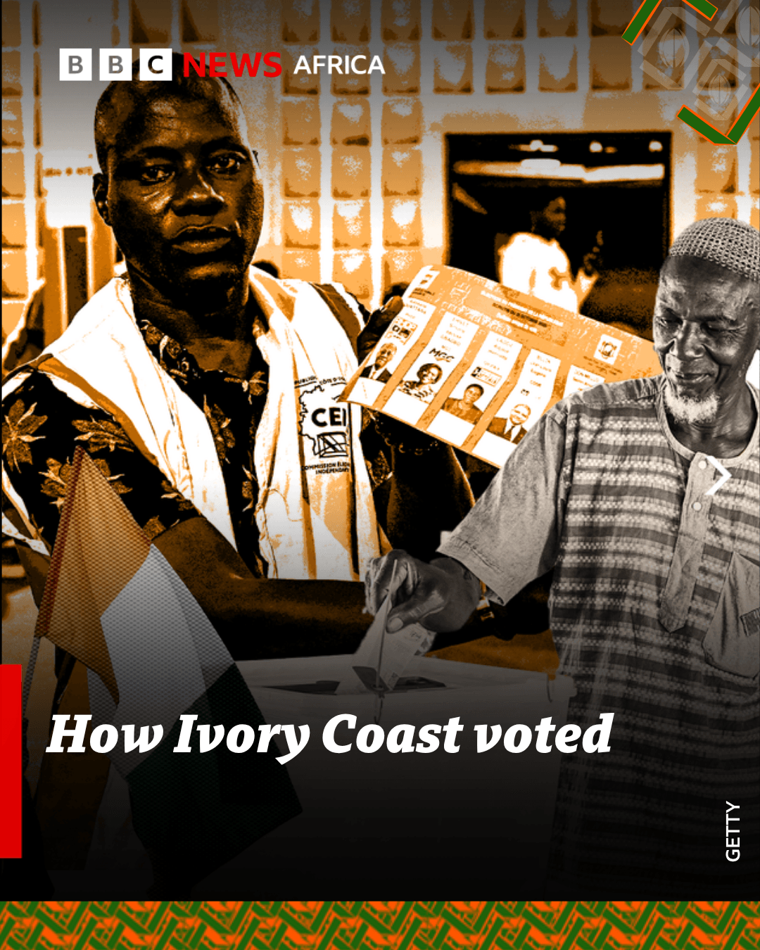 How Ivory Coast Voted
